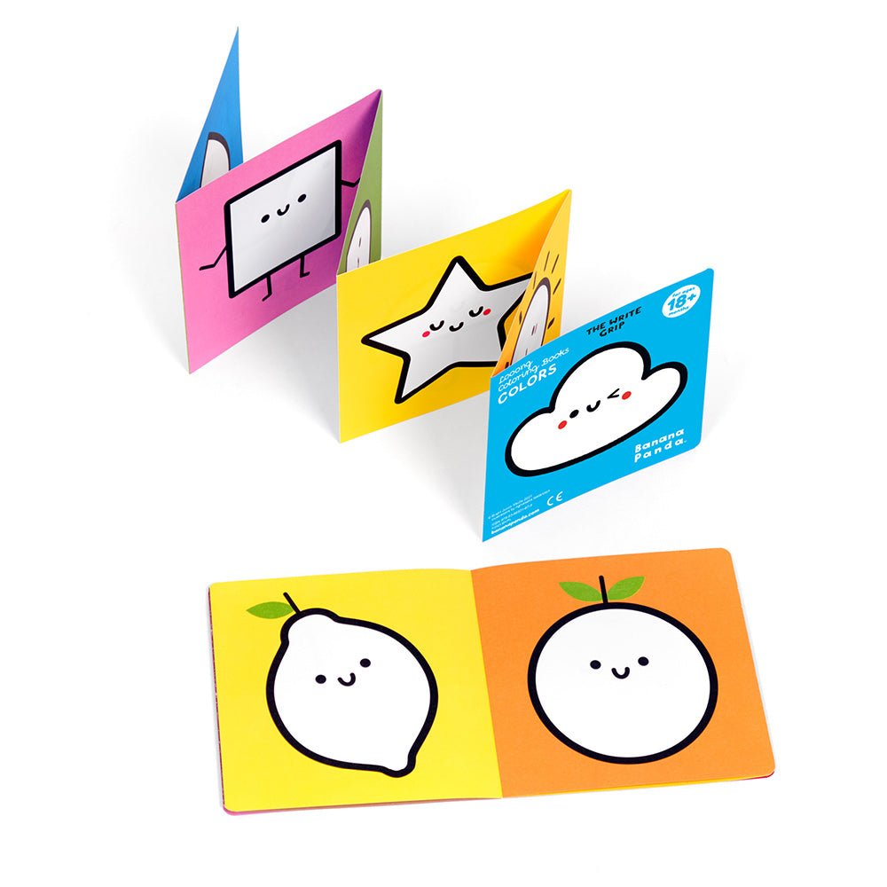 Livres de Coloriage Looong The Write Grip - Couleurs - Banana Panda - myplayground