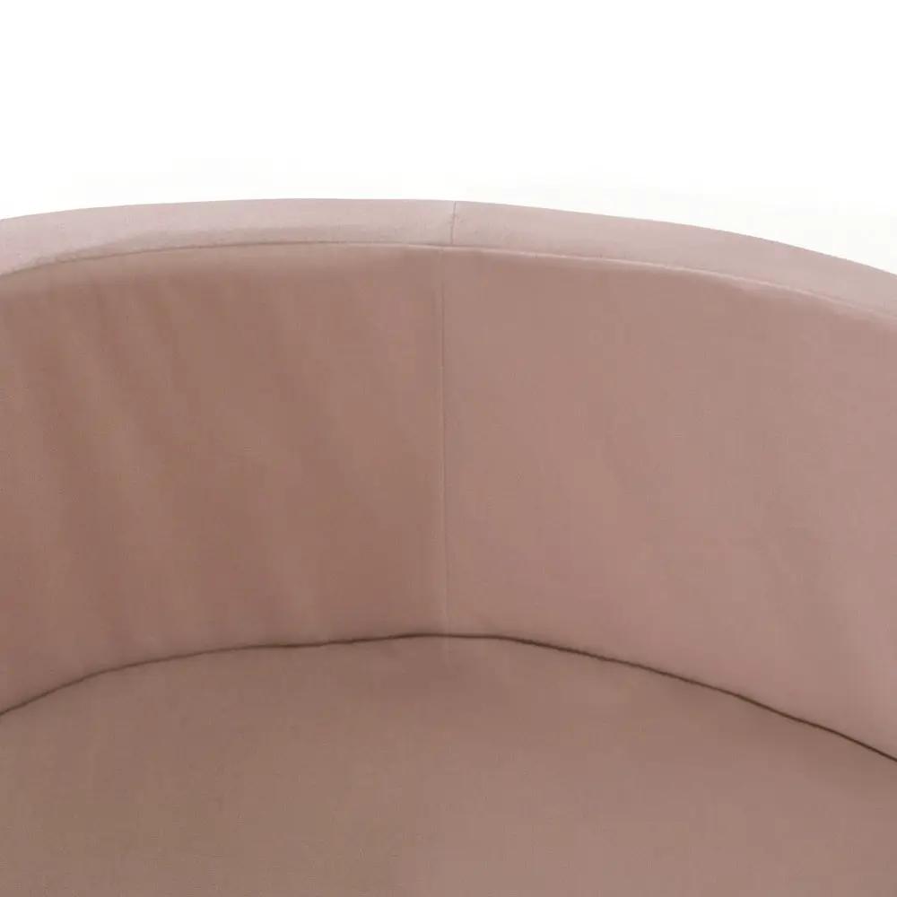 Piscine à balles, or, ronde, velours, 90x30 (200 boules : or, transparentes, perle) - Plush Nest - Misioo by Misioo