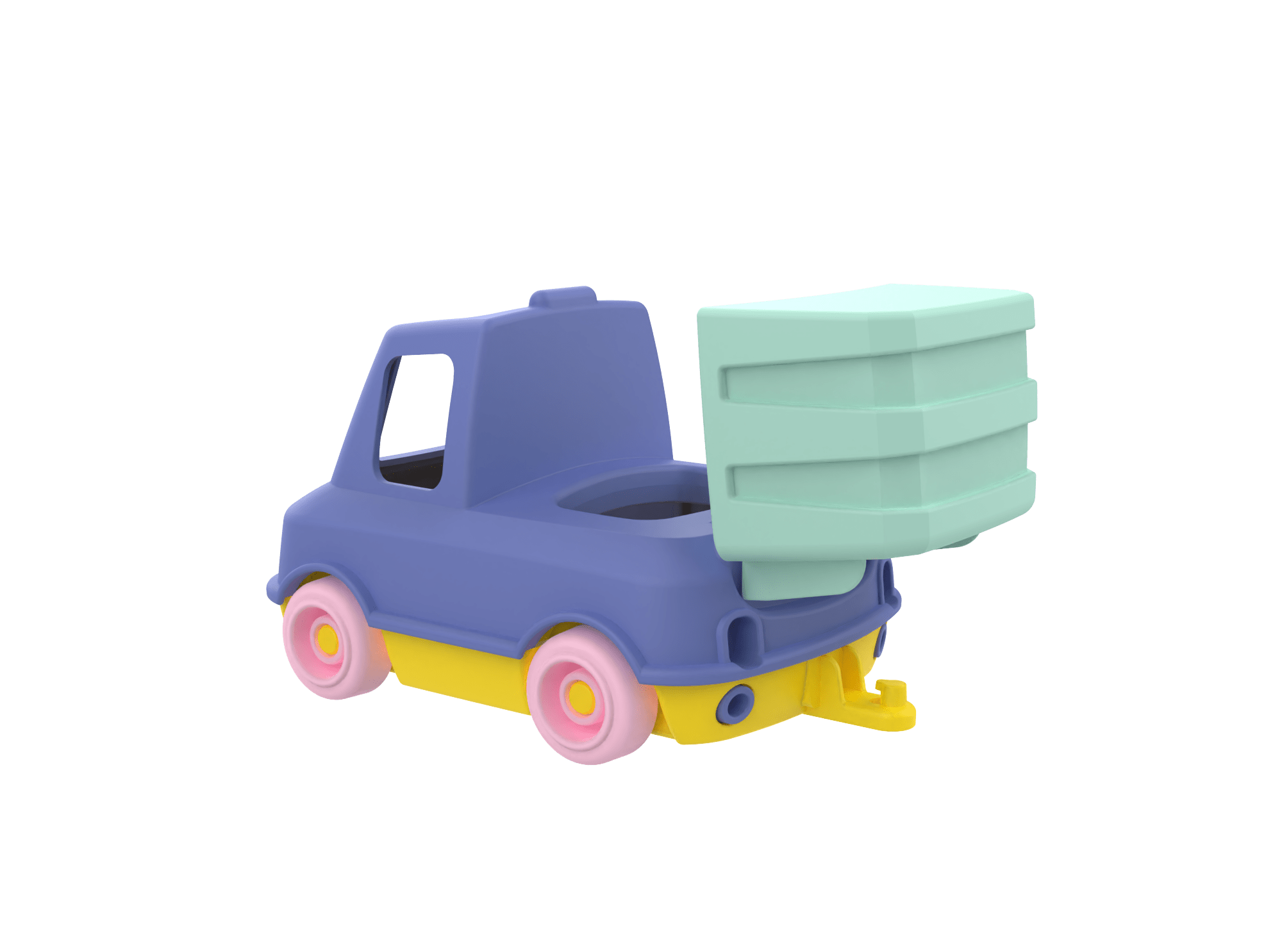 Mon premier camion boîte - 12 mois+ - Made in France by Le Jouet Simple