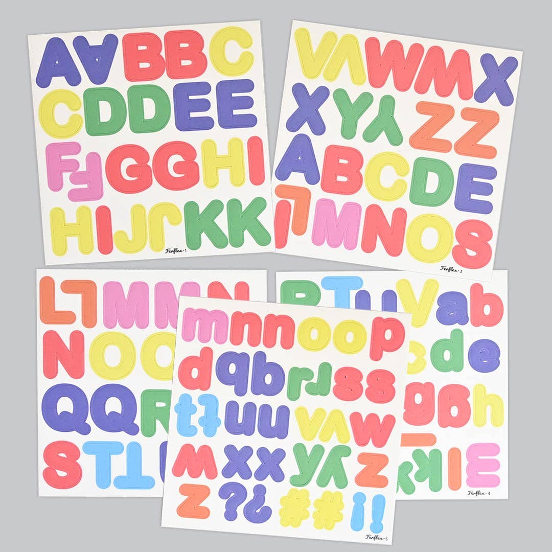 Chiffres magnétiques multicolores - lot de 100 magnets - myplayground