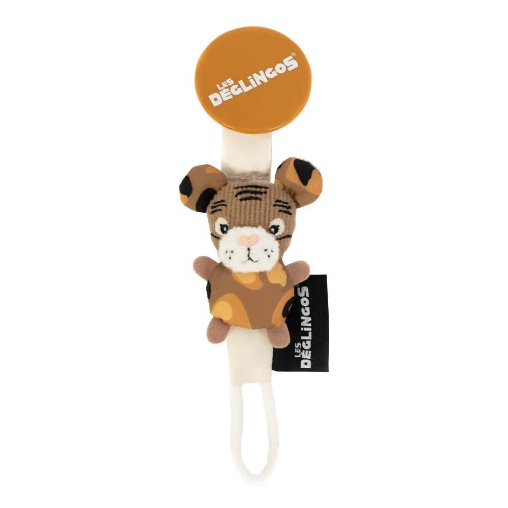 Attache-Sucette Speculos le Tigre - Accessoire Bébé - Les Déglingos, France by Les Déglingos, France
