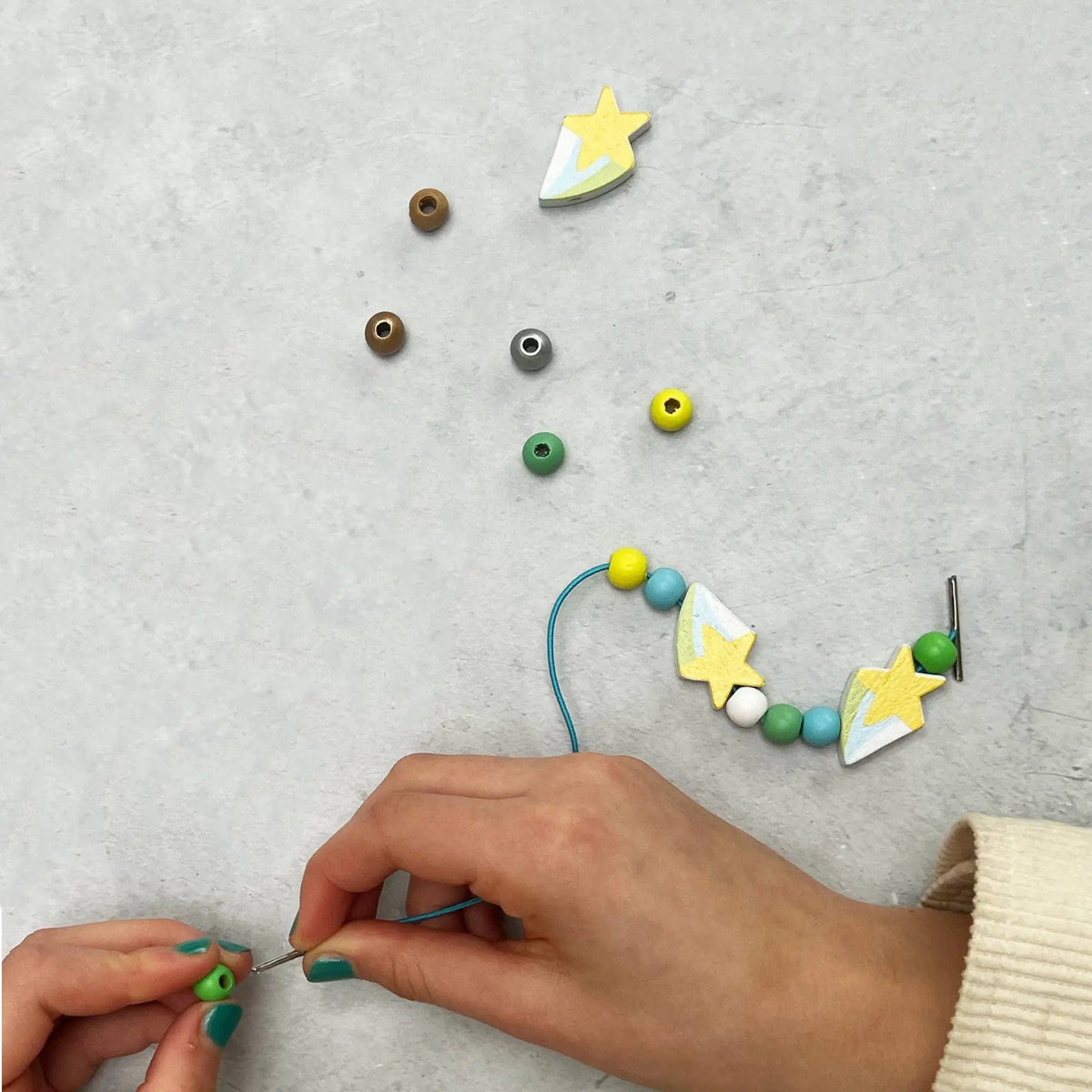 Coffret cadeau avec bracelet Shooting Star by Cotton Twist
