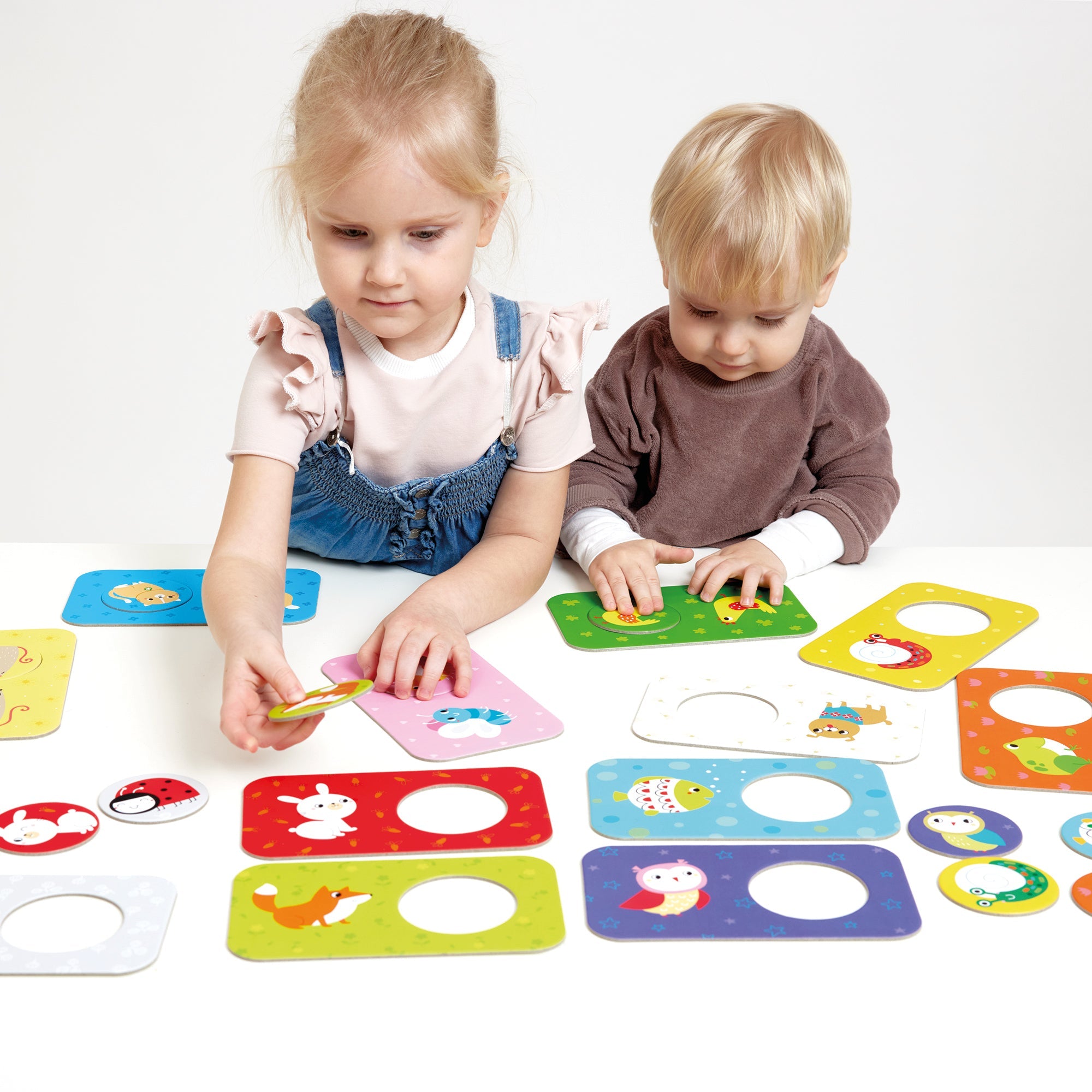 Associe les Copains - Puzzles - Banana Panda - myplayground