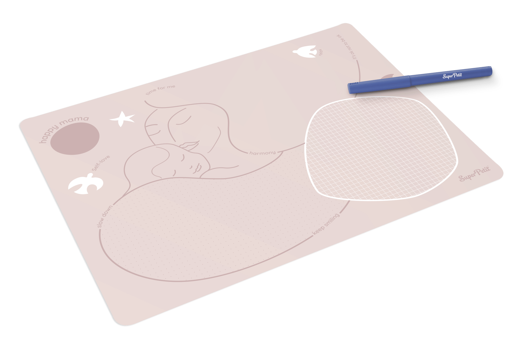 HAPPY MAMA GRAFFITI MAT ** IDEE ORIGINALE NOEL** by SuperPetit