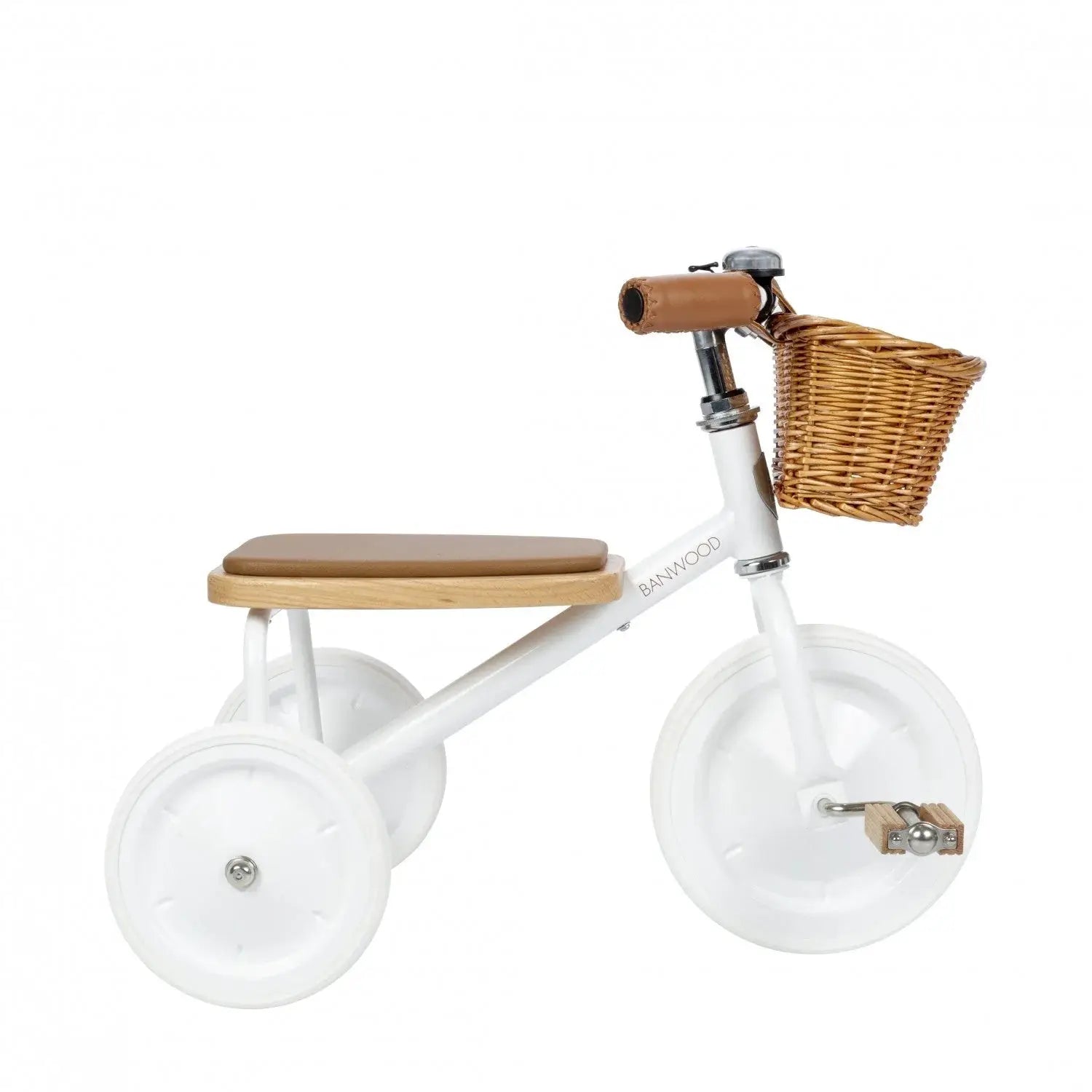 Tricycle - blanc, 2 à 6 ans, jeu de motricité enfant- Banwood by Banwood