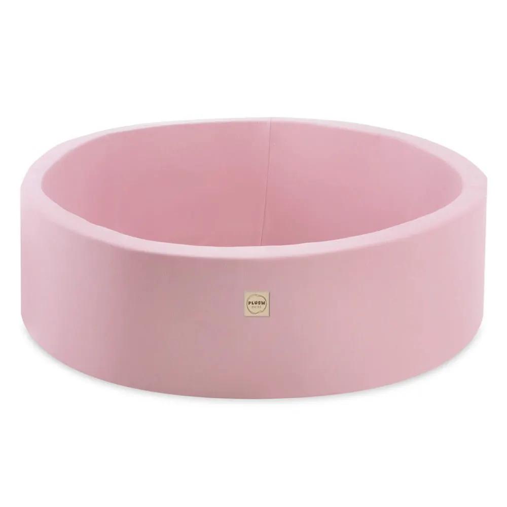 Terrain de jeu Dry pool + marche - rose smart, (+200 balles : perle, argent, perle rose clair) – Plush Nest by Misioo