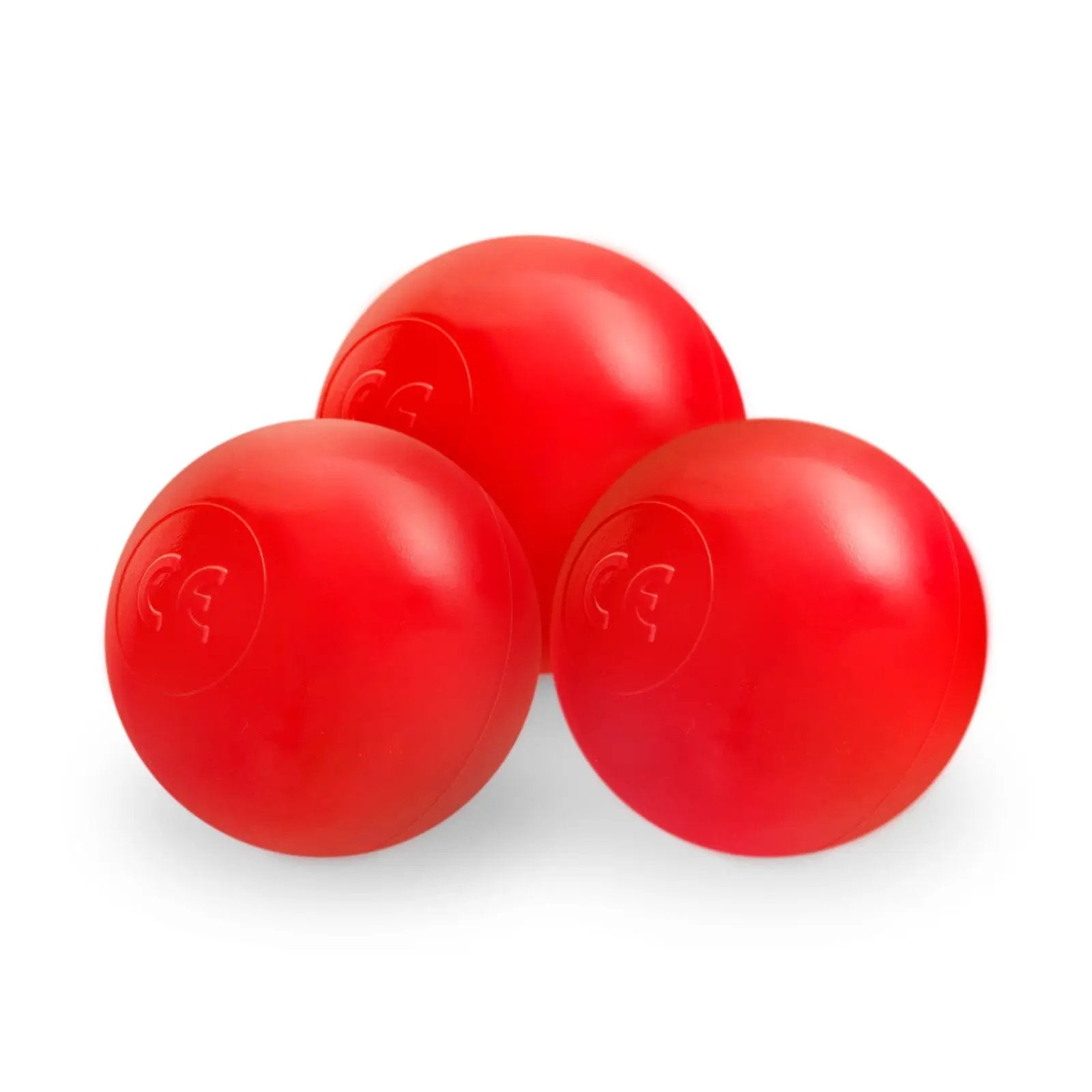 Boule de piscine à balles - 6 cm, rouge - Plush Nest - Misioo by Misioo