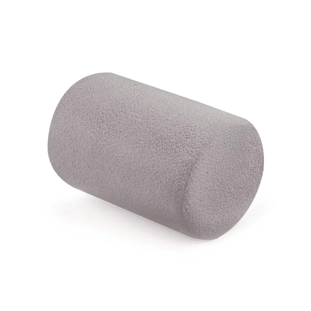 Château de terrain de jeu avec piscine +150 balles (perle, argent) – Peau de mouton grise –Plush Nest by Misioo