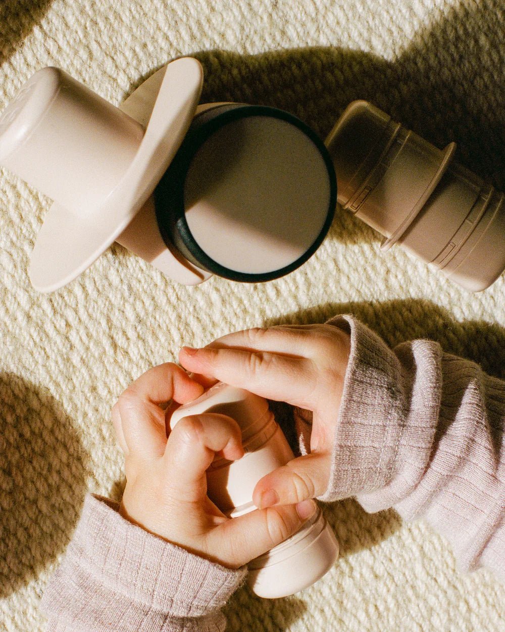 4x roues tourbillonnantes - Soft Rose - Modu - myplayground