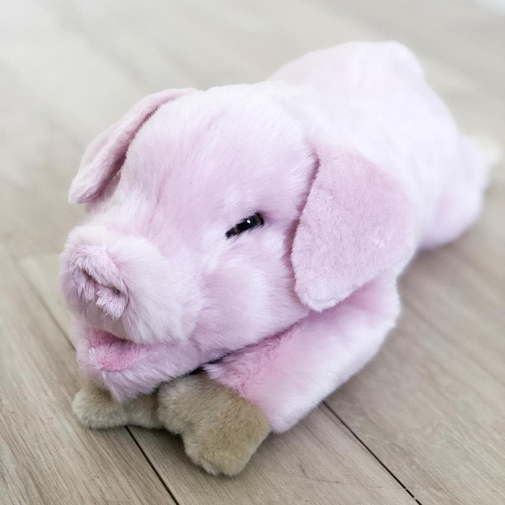Ma peluche Cochon Georges - La Pelucherie by LA PELUCHERIE