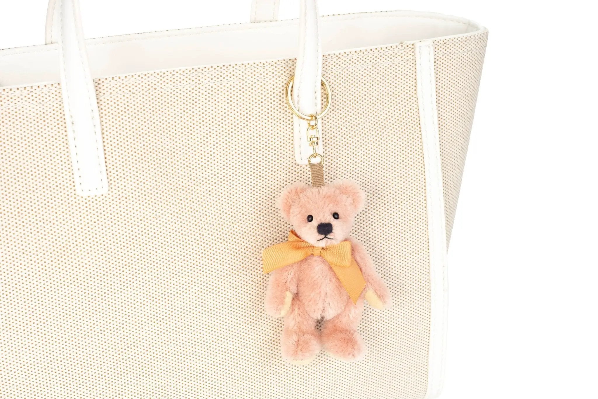 Nounours rose miniature 9 cm - porte-clés illimité by Teddy Hermann