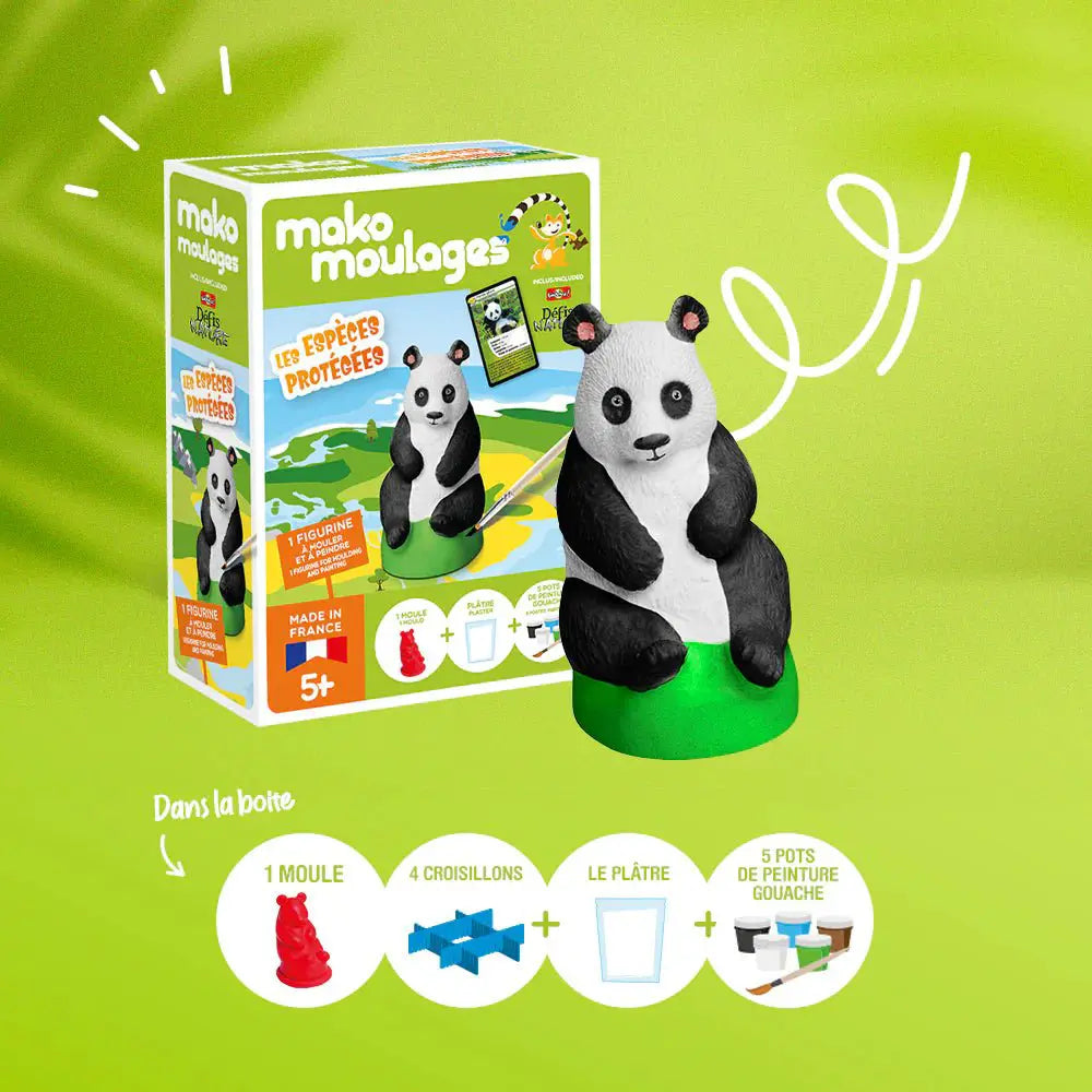 Mako Moulages - Panda Géant - Mako Créations by Mako Créations