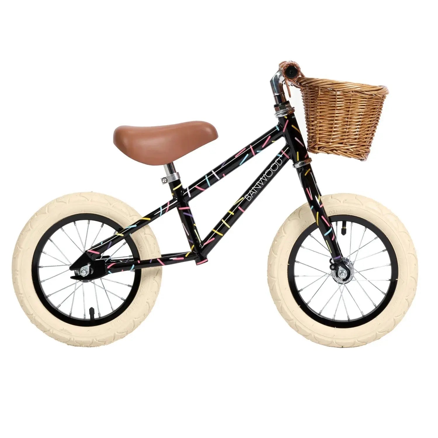 Draisienne - Allegra noir, jeu de motricité enfant, 3 à 5 ans - Banwood x Marest by Banwood
