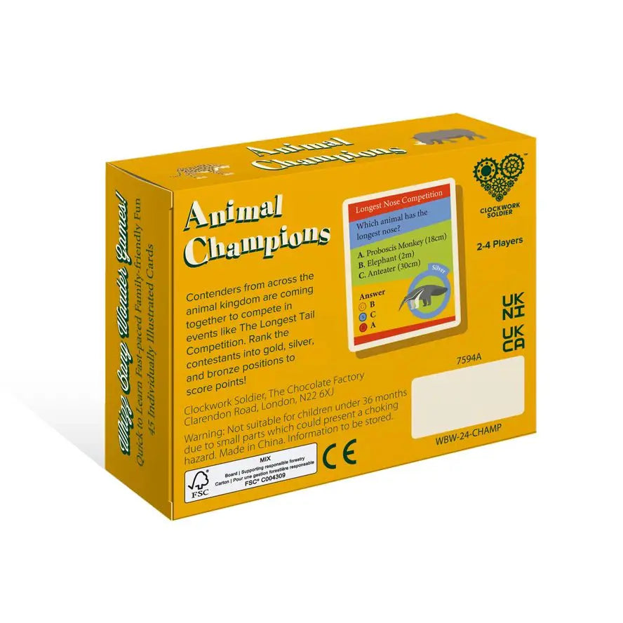 Jeu de cartes Animal Champions - Clockwork Soldier by Clockwork Soldier