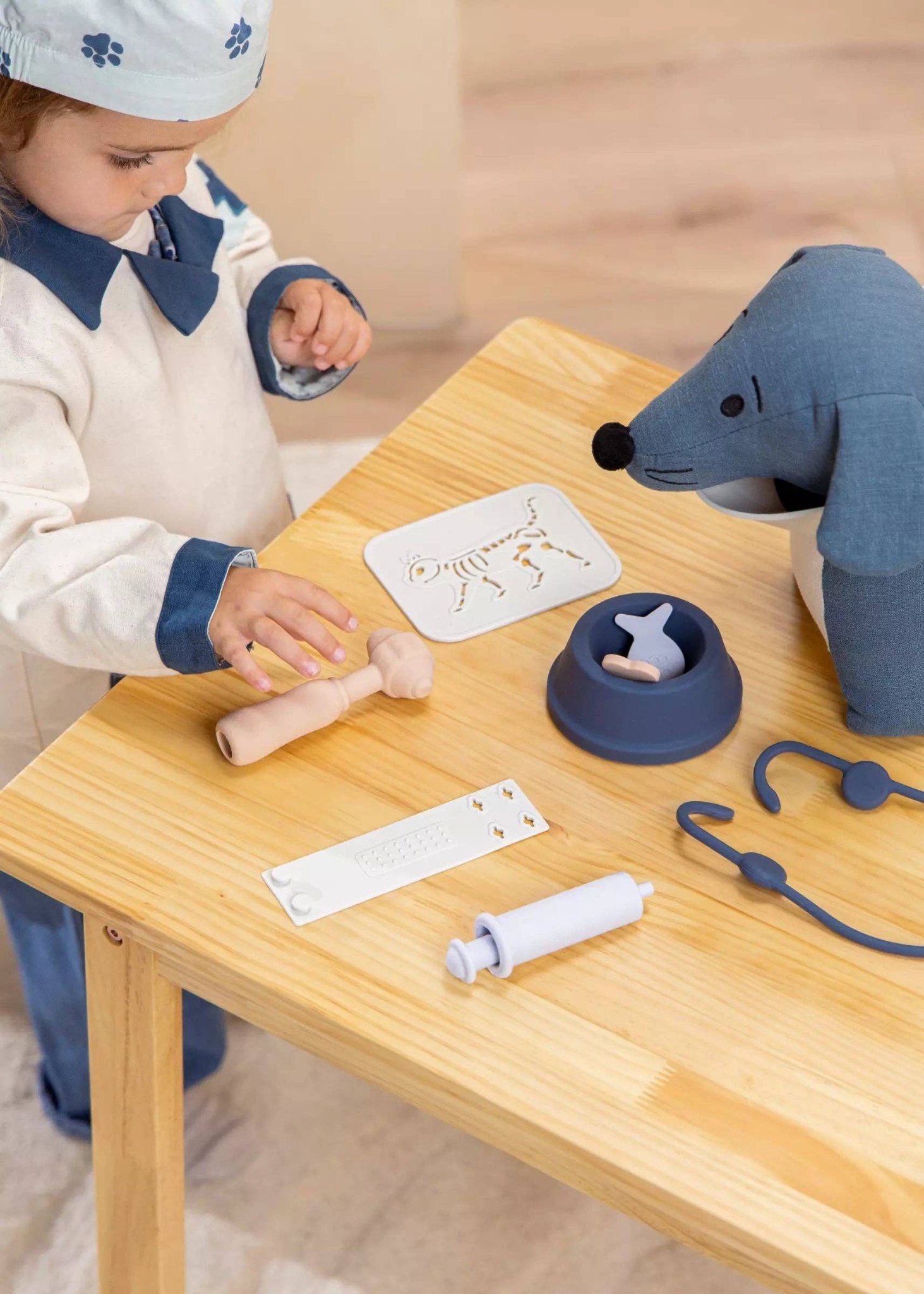 Set de jeu vétérinaire en silicone - Coco Village - myplayground