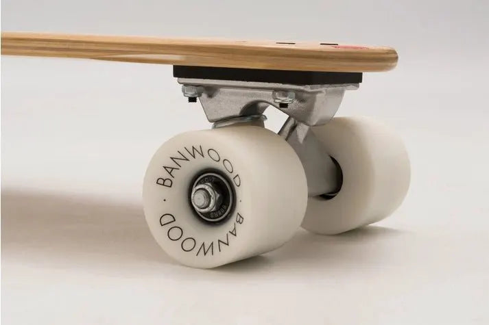 Skateboard rouge – Planche cruiser en érable canadien pour enfant dès 3 ans – Banwood by Banwood