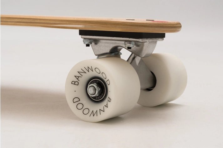 Skateboard rouge – Planche cruiser en érable canadien pour enfant dès 3 ans – Banwood - myplayground