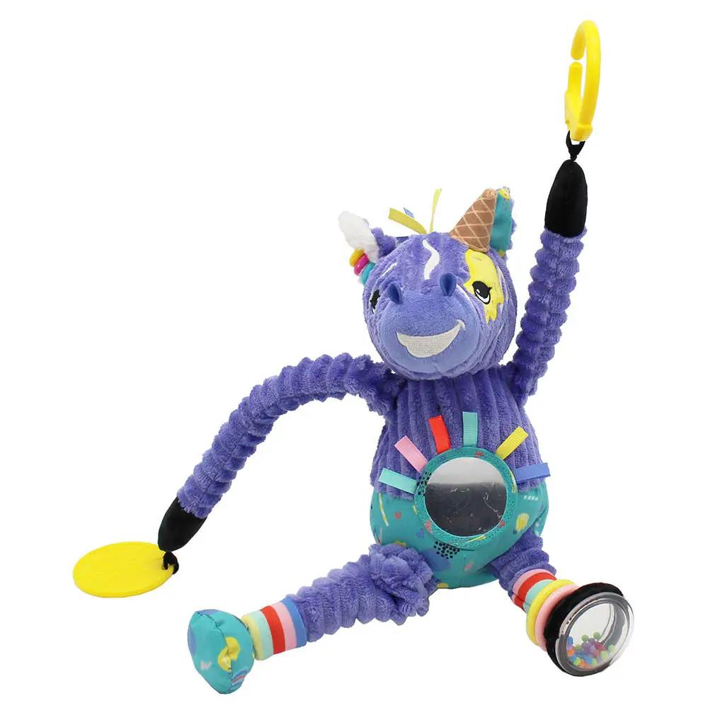 Peluche d'Activité à Emporter Kiprokos le Zèbre - Les Déglingos, France by Les Déglingos, France