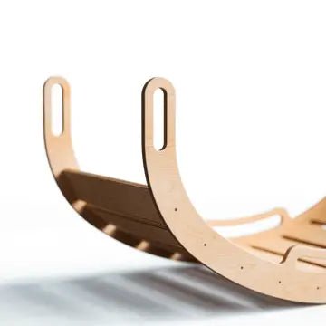 PlayArch XL Grand Appareil de Grimpe et de Bascule - Bois - All Circles - myplayground