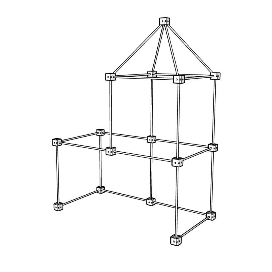1001 Cabanes – Pack Libellule – 43 pièces - myplayground