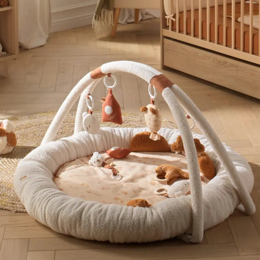 Tapis d'Éveil Ours En Bouclette - Beige Orsino - Sauthon by Sauthon