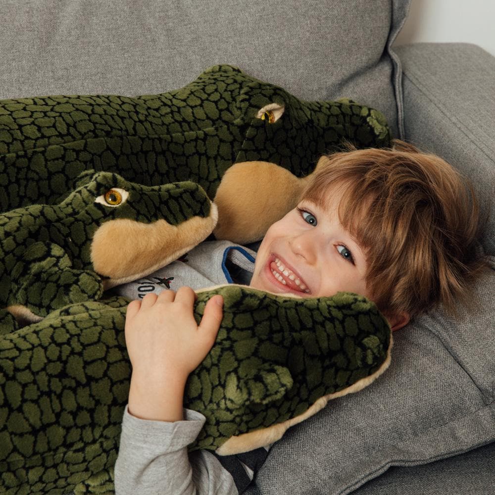 Ma peluche Crocodile Balthazar - La Pelucherie - myplayground