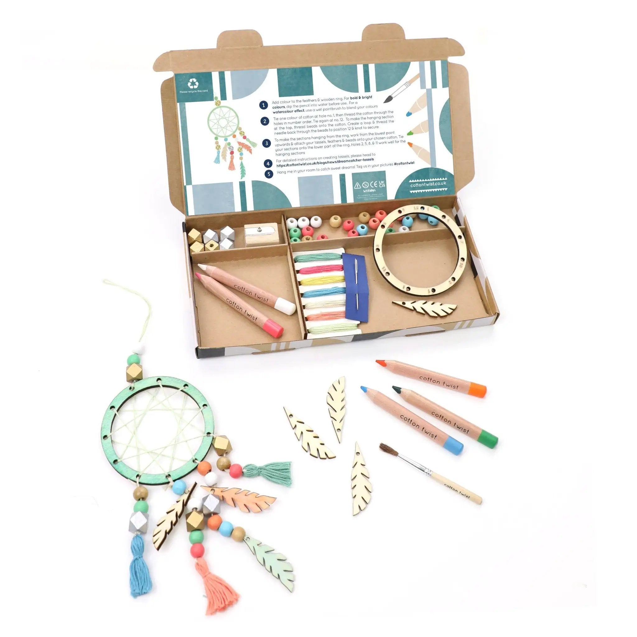 Créez votre propre kit de bricolage Dreamcatcher by Cotton Twist