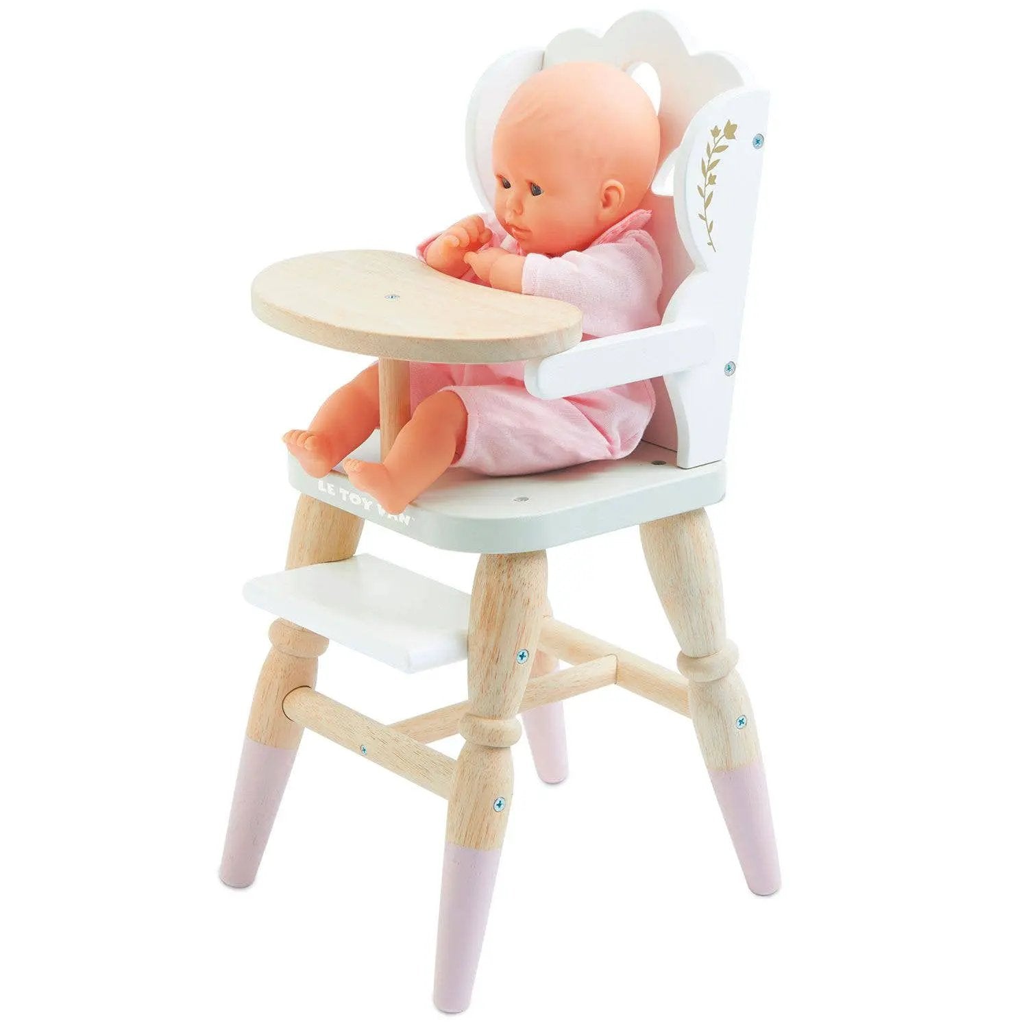 Chaise haute pour poupées - Jeu Montessori enfant by Le Toy Van