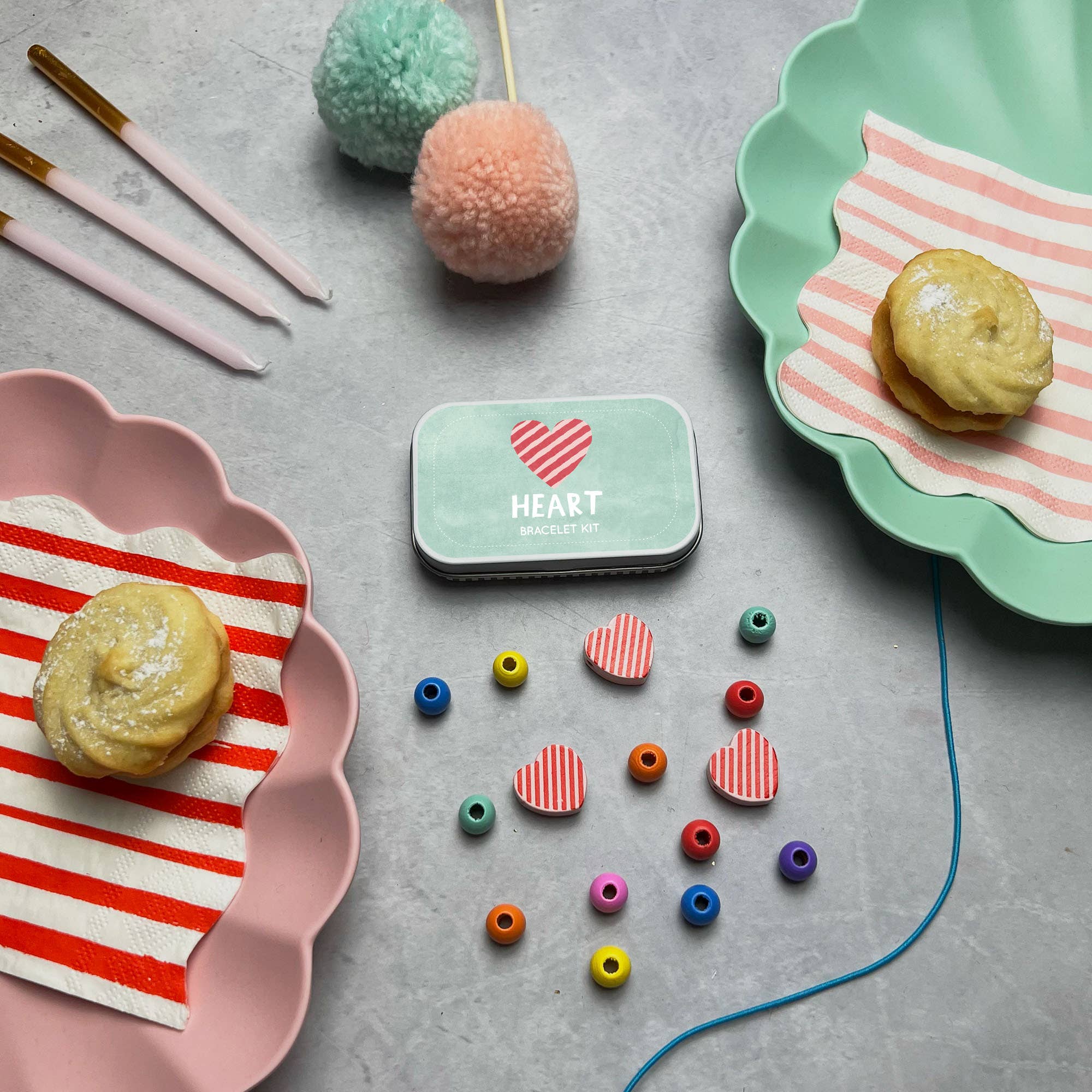 Kit cadeau pour bracelet en forme de cœur - myplayground