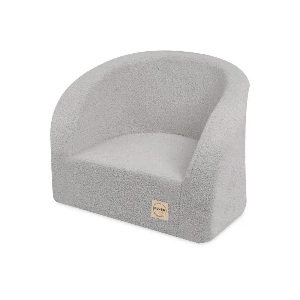 Fauteuil - agneau gris, fauteuil enfant - Plush Nest by Misioo