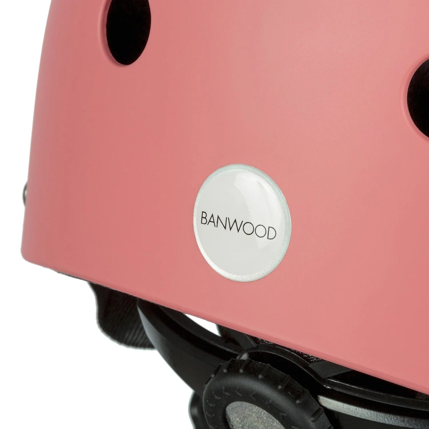 Casque vélo enfant classique corail mat – sécurité et confort, ajustable 3 à 6 ans – Banwood - myplayground