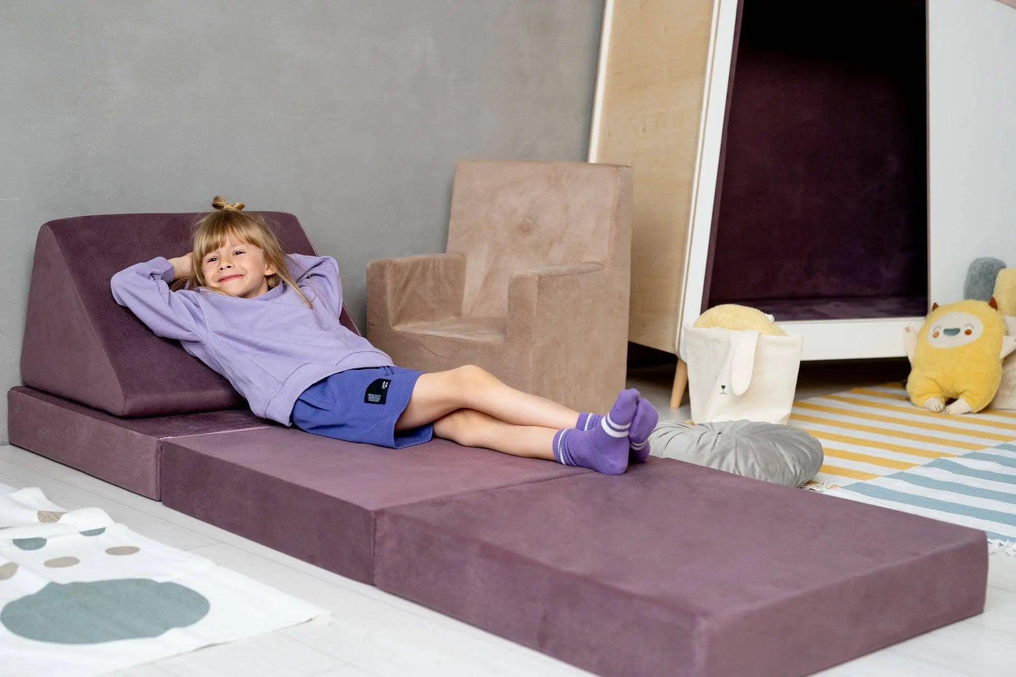 Appui - tête Misioo « Foldie » Small - Accessoire pour Enfant - myplayground