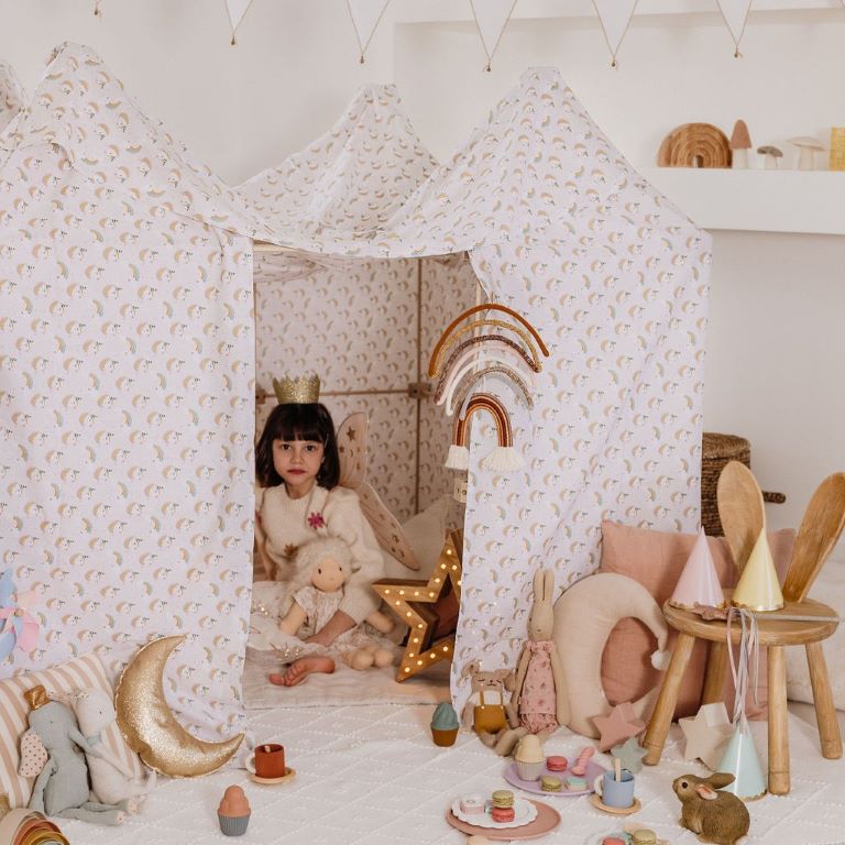 1001 Cabanes – Pack Grizzly – 155 pièces avec toiles en tissu - myplayground