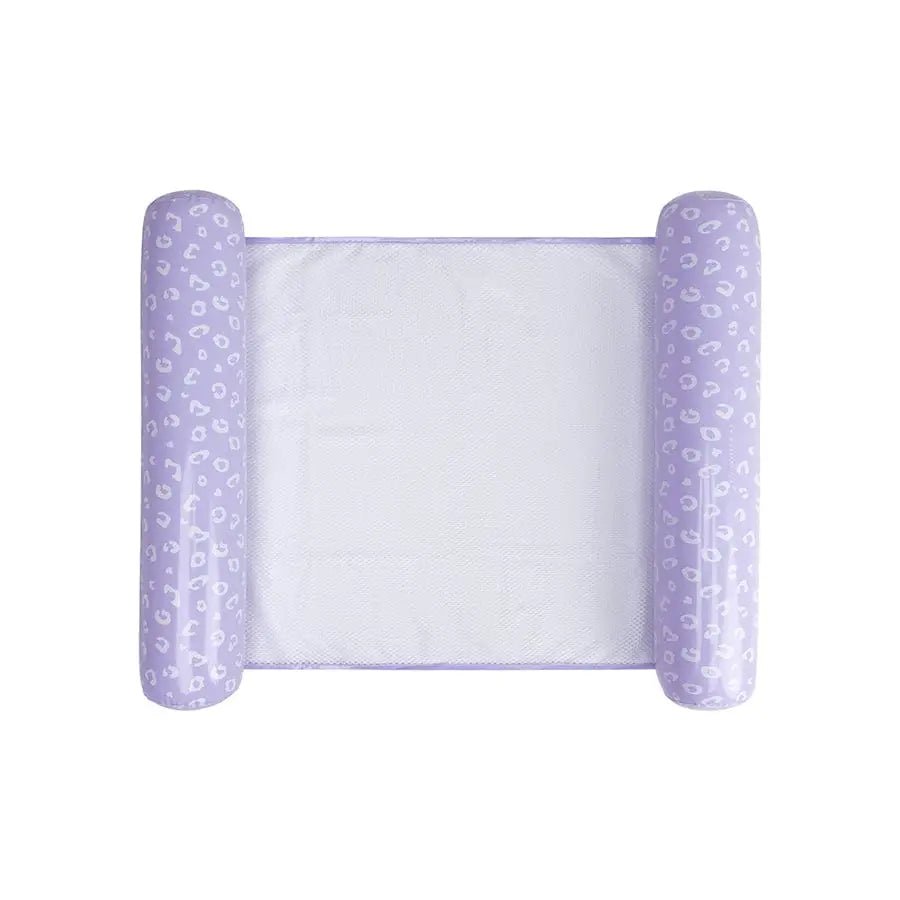 Hamac flottant Léopard Lila - Swim Essential - myplayground