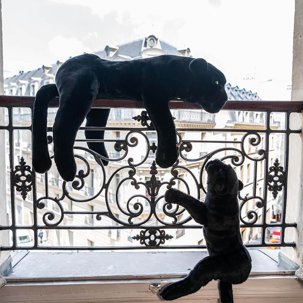 Ma peluche Panthère Zélie - La Pelucherie - myplayground