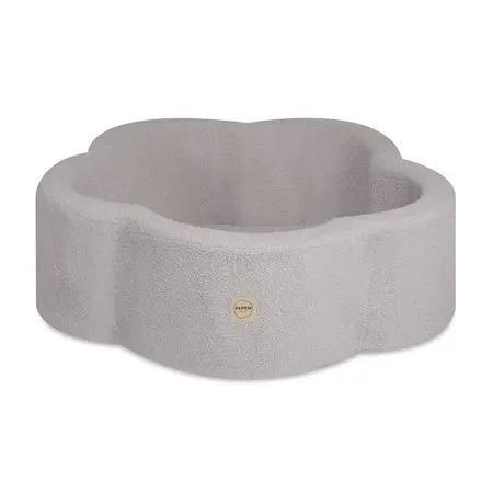 Piscine à balles, 95x30cm, agneau gris, motricité - Plush Nest - Misioo by Misioo