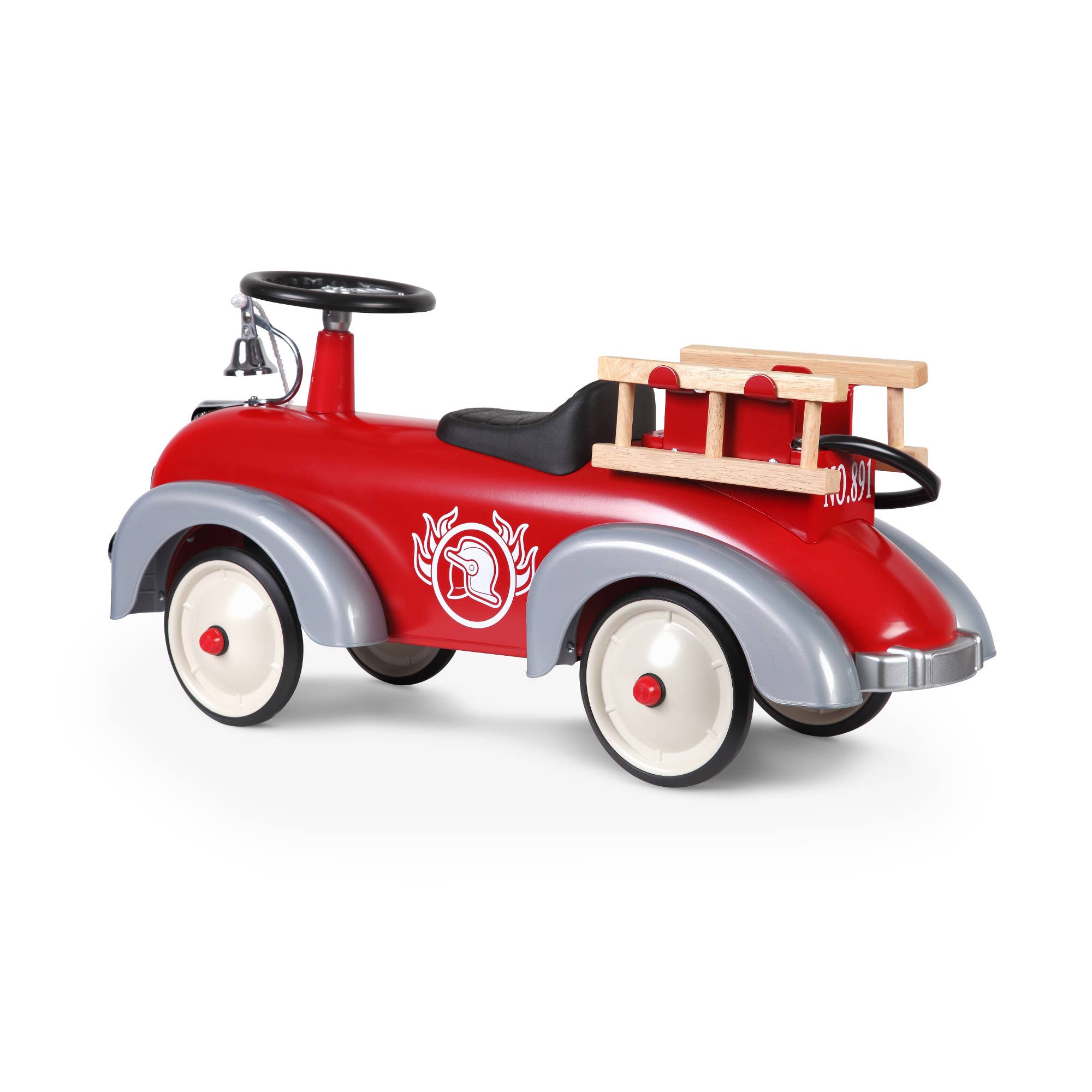 Baghera | Porteur Enfant - Camion de pompier. - myplayground