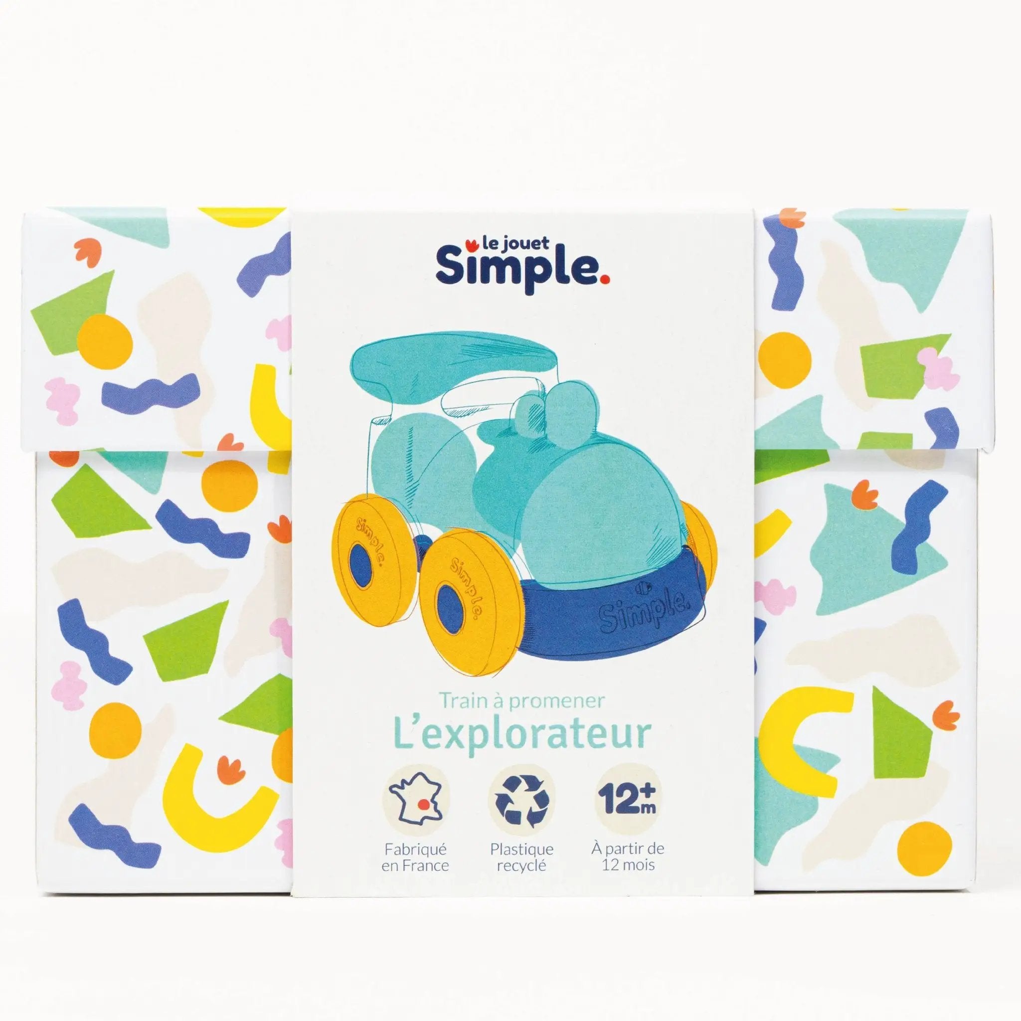L'Explorateur - Train à promener - Made in France by Le Jouet Simple