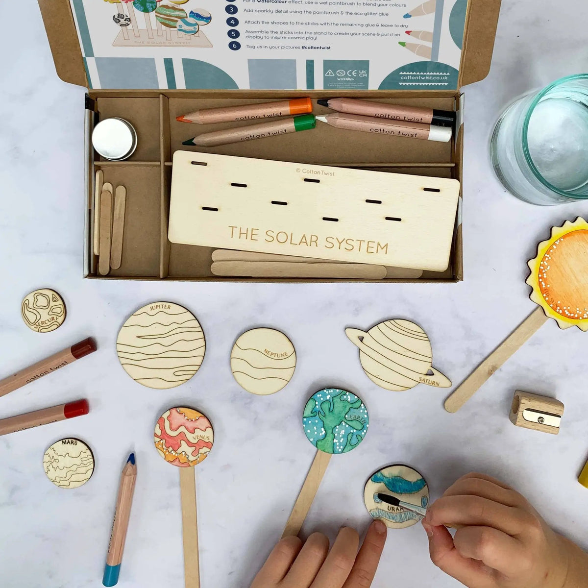 Kit d'artisanat pour système solaire by Cotton Twist