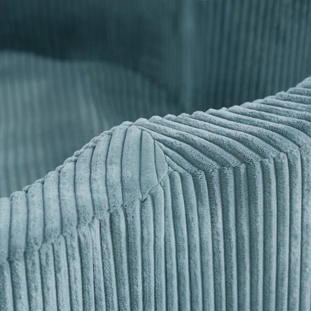 Piscine à balles, 95x30, bleu, velours côtelé premium, Floral Fun Zone - Plush Nest - Misioo - myplayground