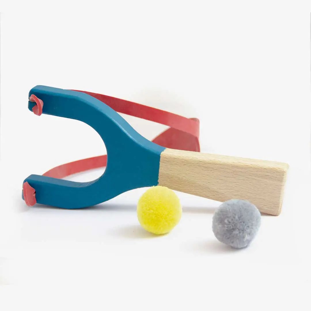 Me&Mine | Catapult en bois - Jouet pour enfants dès 3 ans. by Me&Mine