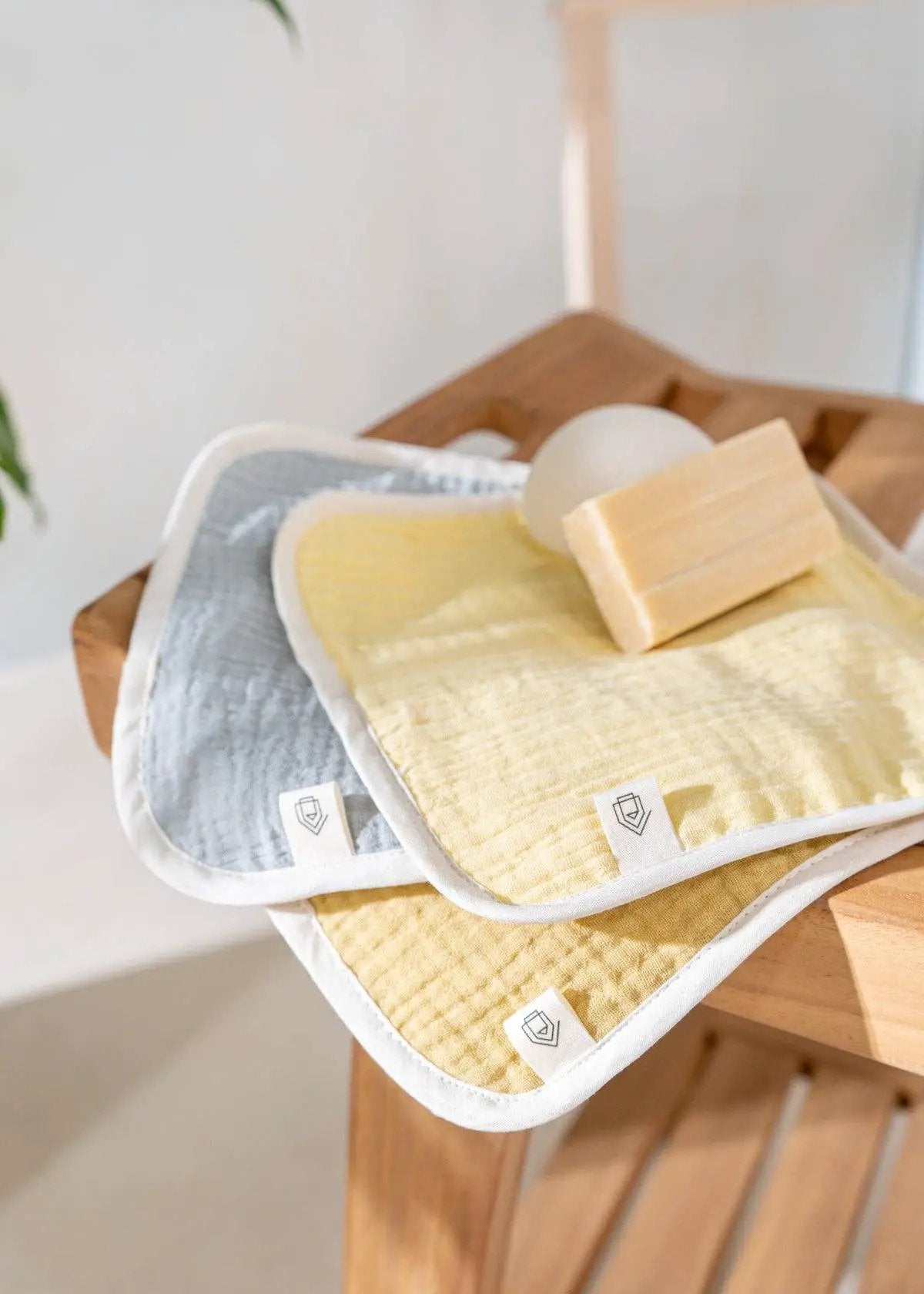 Gant de toilette 100 % coton biologique (paquet de 3) - Coco Village by Coco Village