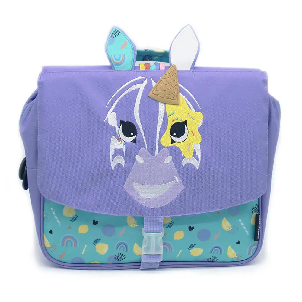 Sac D'école Kiprokos The Zebra 32cm/12,5 Pouces - Les Déglingos, France by Les Déglingos, France