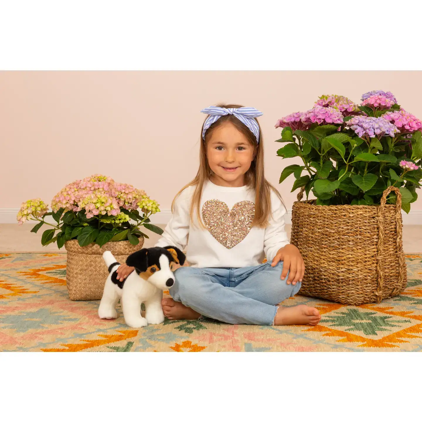 Chiot Jack Russell Terrier 28 cm - peluche - peluche - Teddy Hermann by Teddy Hermann