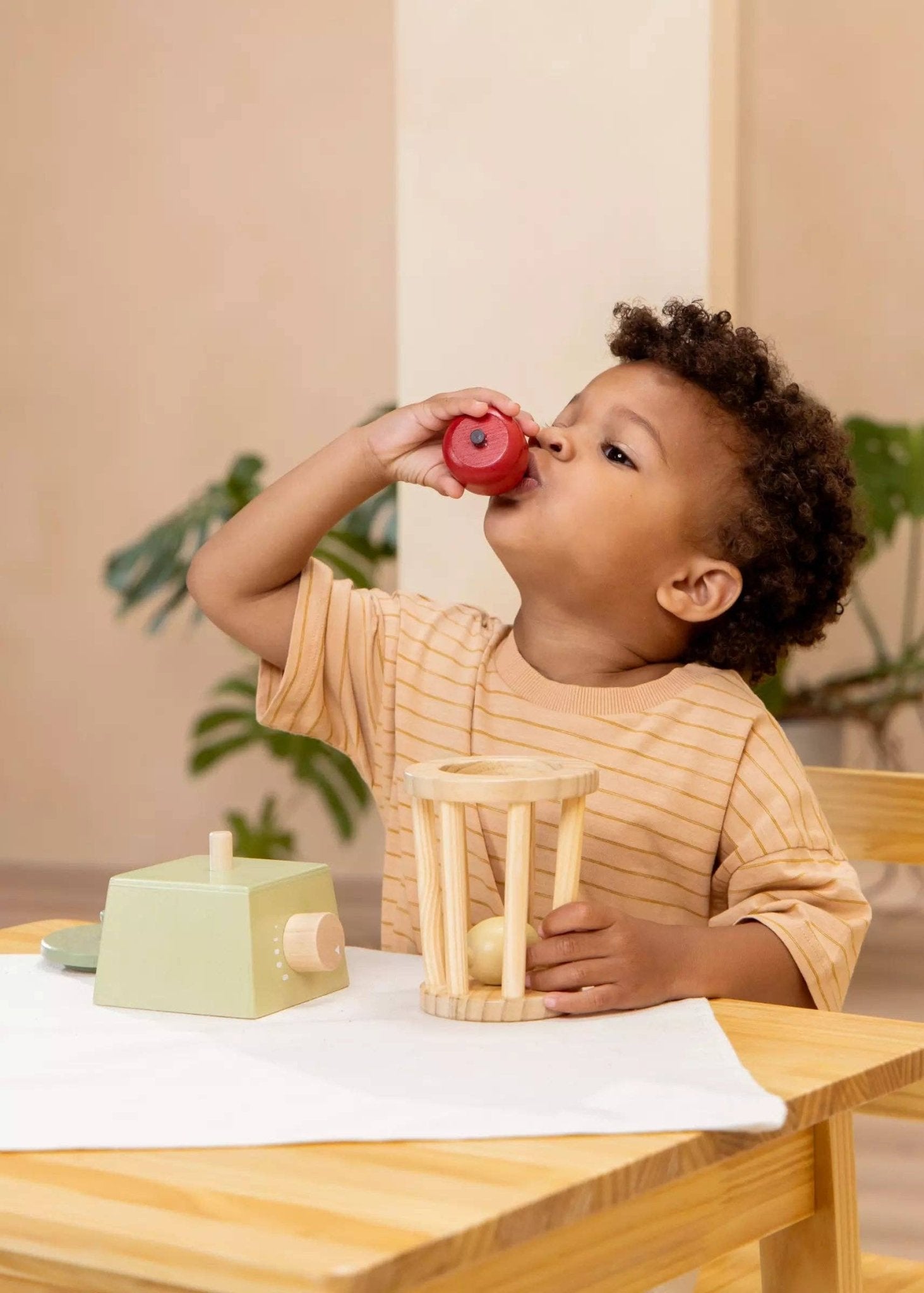 Mixeur en bois - Seafoam - Coco Village - myplayground