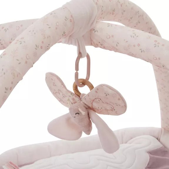 Tapis d'Ăveil Arche Promenade - Rose - Combelle - myplayground