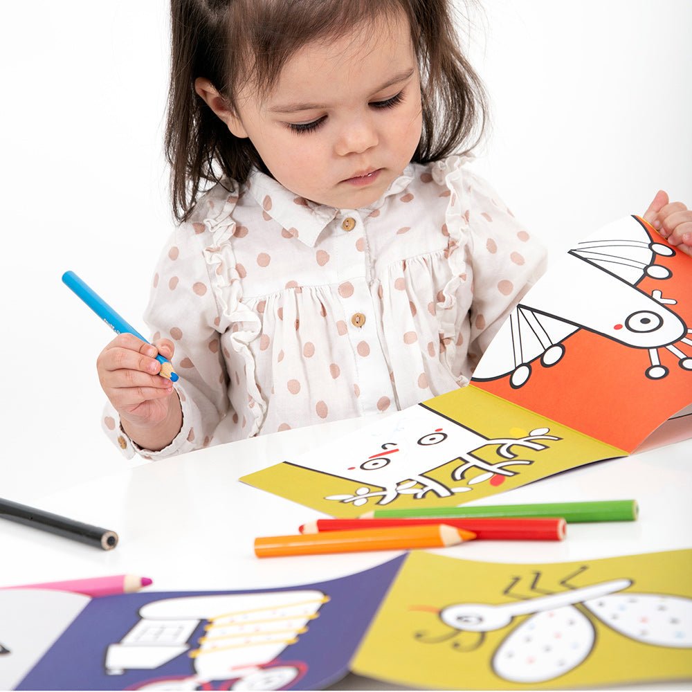 Livres de Coloriage Looong - Forêt Prête à Colorier - Banana Panda - myplayground