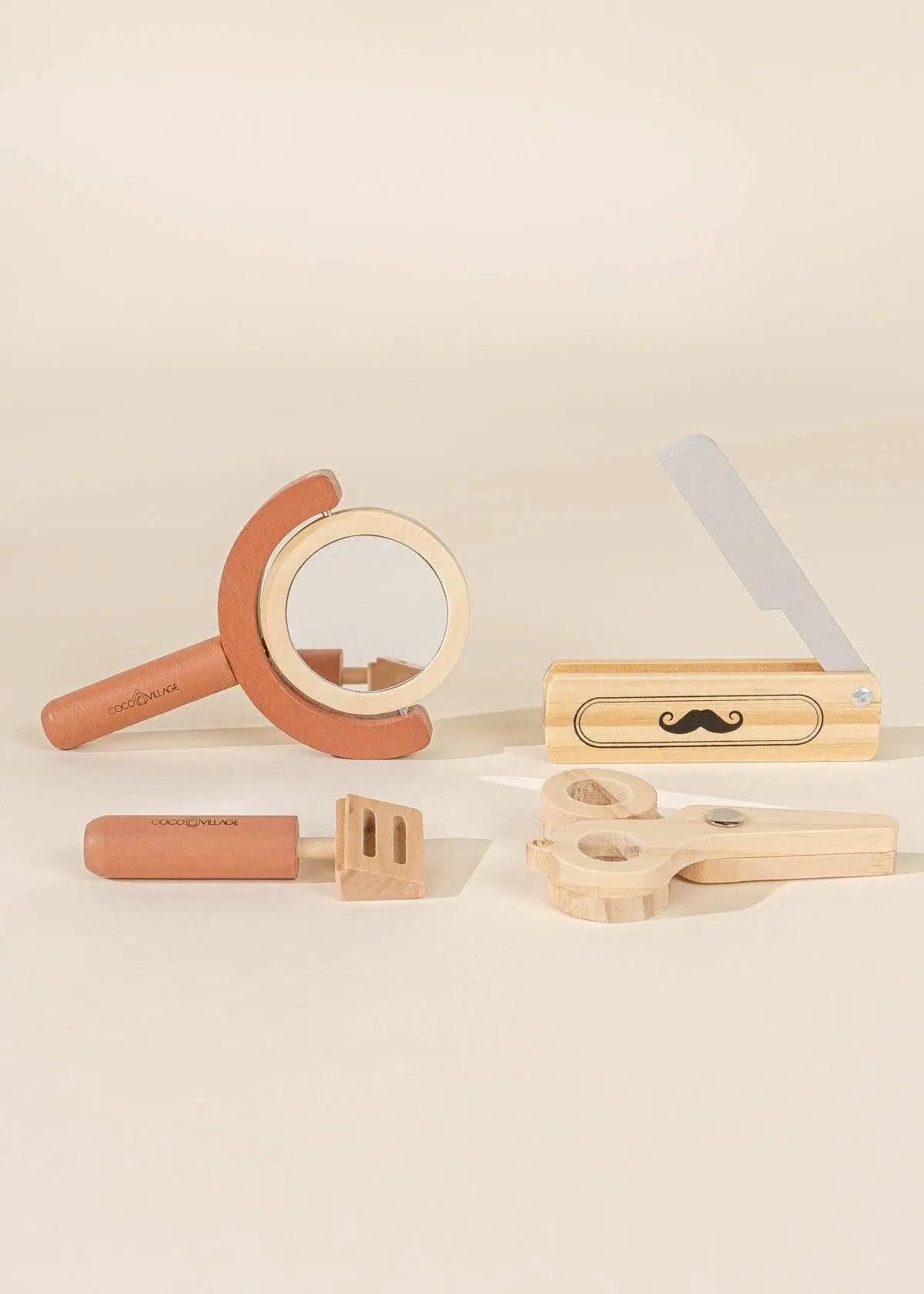 Ensemble de coiffeur en bois - Coco Village by Coco Village