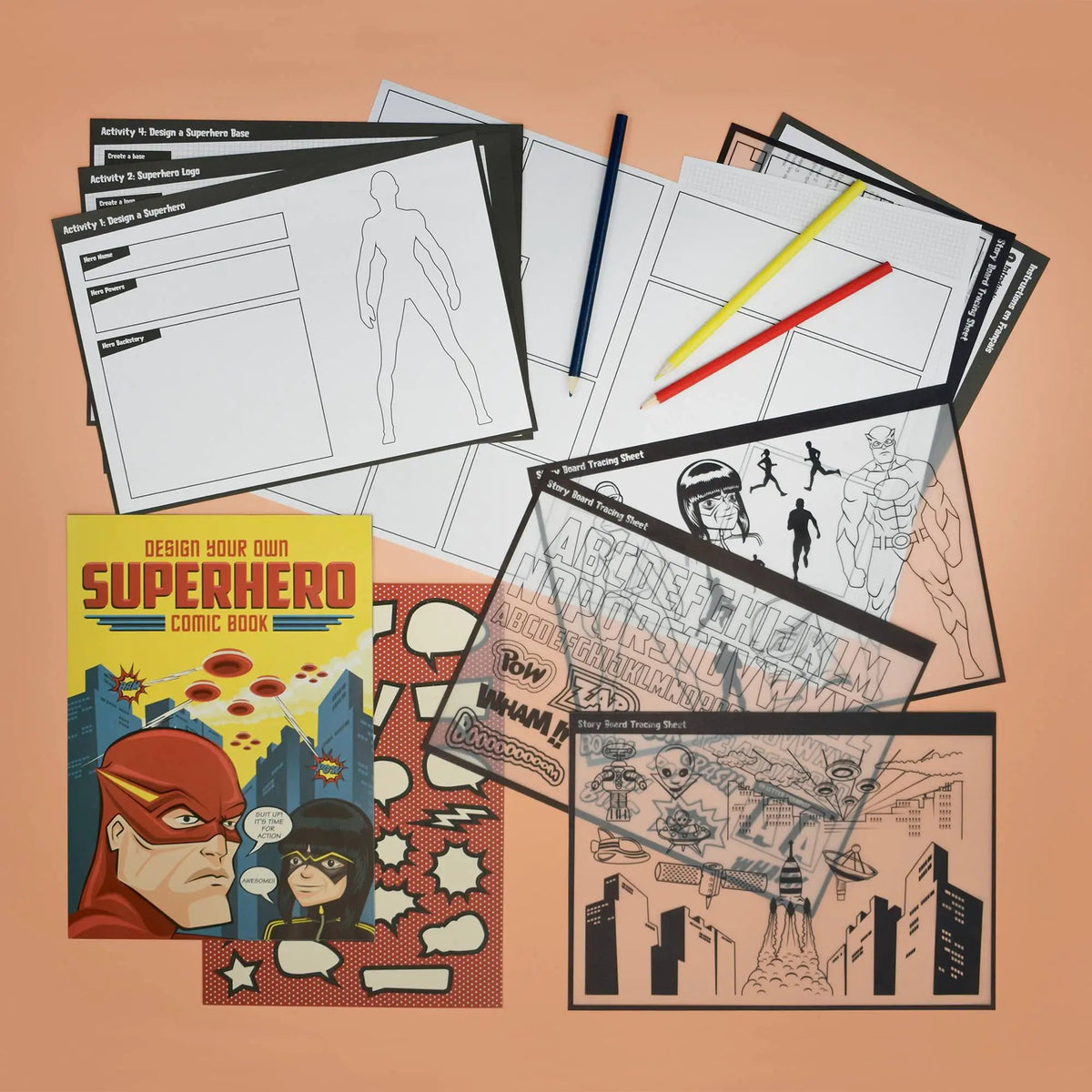 Concevez votre propre superhéros BD by Clockwork Soldier