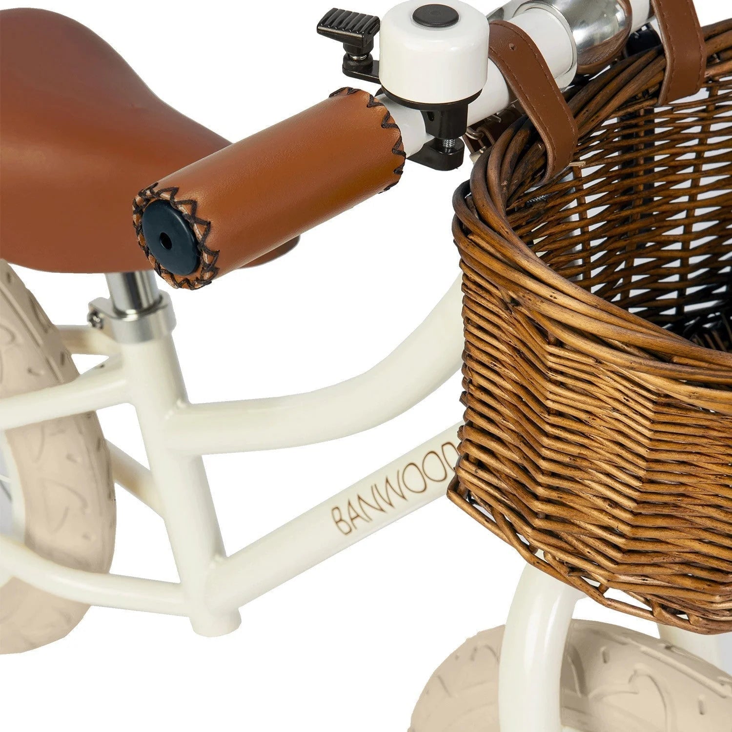 Draisienne - blanc, jeu de motricité enfant, 3 à 5 ans - Banwood by Banwood